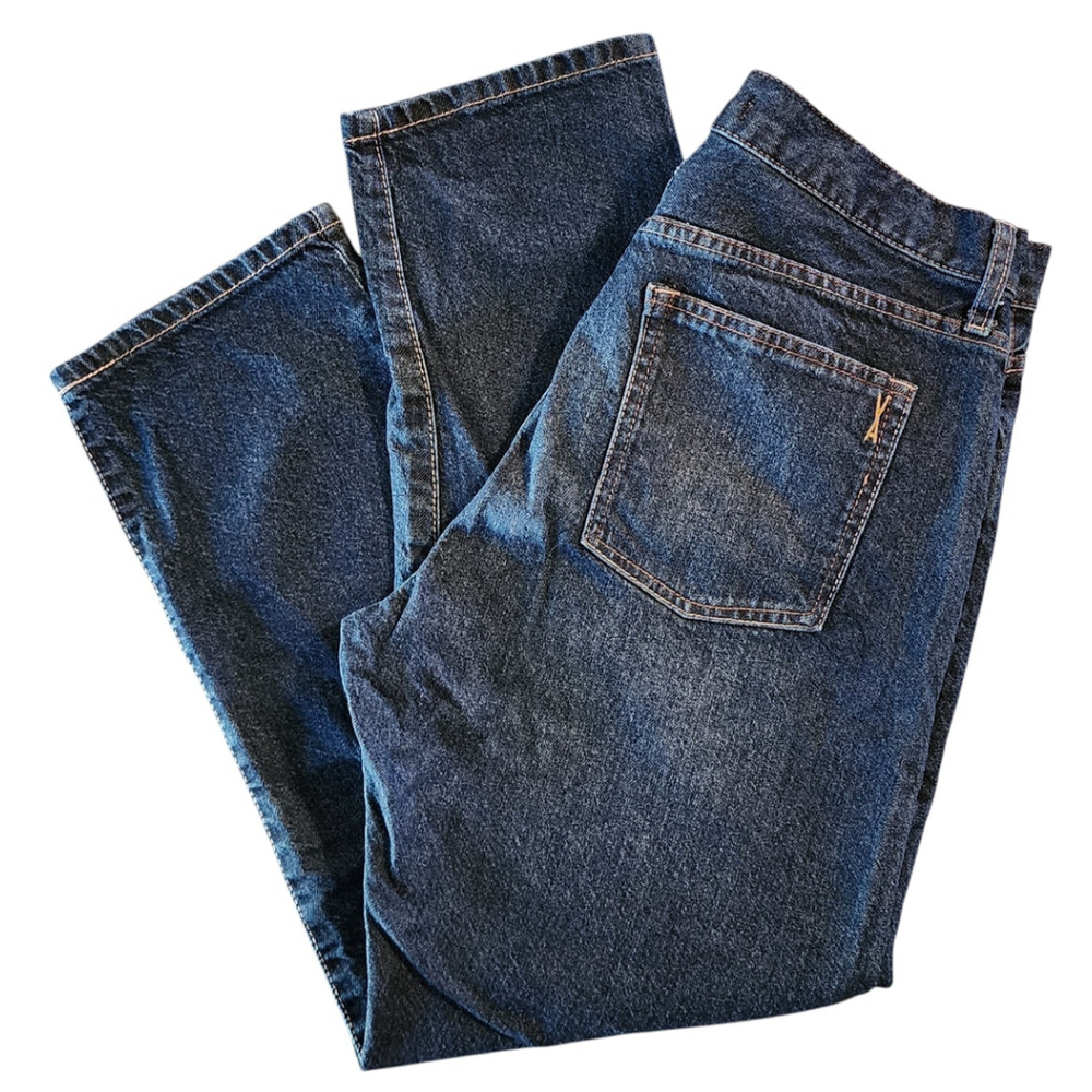 Vintage X America Stretch Cheeky Straight Denim Blue Jeans Women's 10